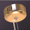 Lustre Suspension Sphère Cristal Étincelant et Métal Doré - Salon Salle à Manger — Novus