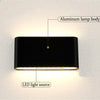 Enguerrand Rectangle Aluminium Gris Minimaliste