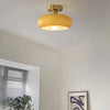 Plafonnier Sphère Verre Opalin et Laiton Minimaliste Design Moderne Boule - Salon Salle à Manger Chambre — Vesta