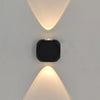 Haël Cube Métal Noir Minimaliste