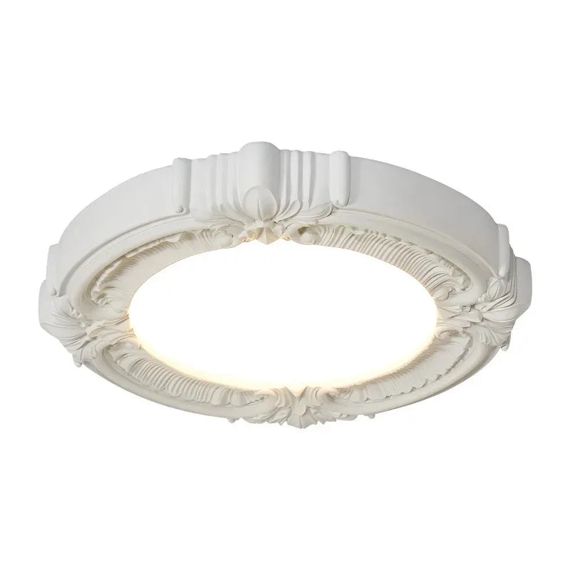Arachne Médaillon Résine Crème Baroque