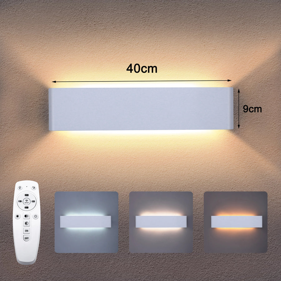 Lumis239 Rectangle Métal Noir Mat Minimaliste B