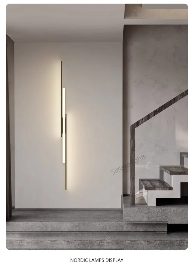 Angelo Linéaire Métal Noir Mat Minimaliste