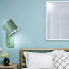 Applique Murale Cylindre Métal Blanc Minimaliste Design Moderne Blanche - Chambre Salle de Bain Salon — Fereshteh