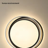 Lumis285 Vagues Métal Blanc Minimaliste et Lune