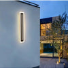 Rectangle Aluminium Noir et Blanc Minimaliste — Lumio