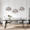 Lustre Suspension Sphère Verre Opalin Blanc Minimaliste Design - Salon Salle à Manger — Vesta