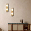 Applique Murale Cylindre Verre Opalin Minimaliste Design Moderne - Chambre Salle de Bain Salon — Cremona