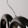 Fabrizia Arches Métal Noir Brillant Minimaliste