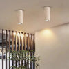 Plafonnier Cylindre Liège Naturel Minimaliste Design Moderne - Salon Chambre Salle à Manger — Antares
