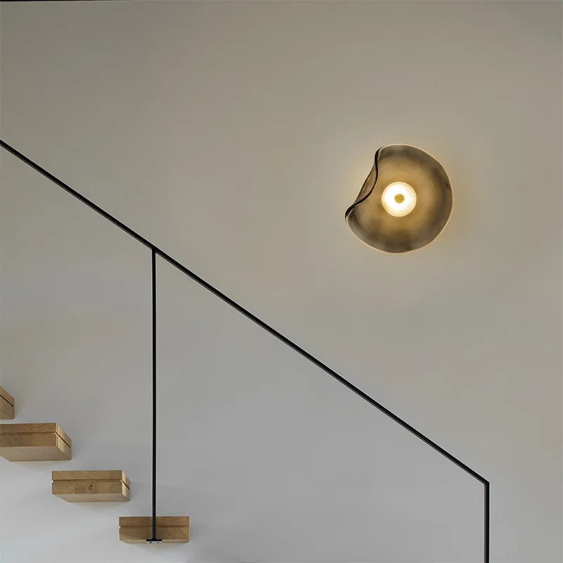 Applique Murale Cylindre Métal Noir Minimaliste Design Moderne Noire - Chambre Salle de Bain Salon — Photon