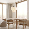 Waël Globe Papier Blanc Minimaliste Nordique