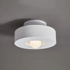Lund Cylindre Tissu Bordeaux Minimaliste