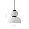 Waël Globe Papier Blanc Minimaliste Nordique