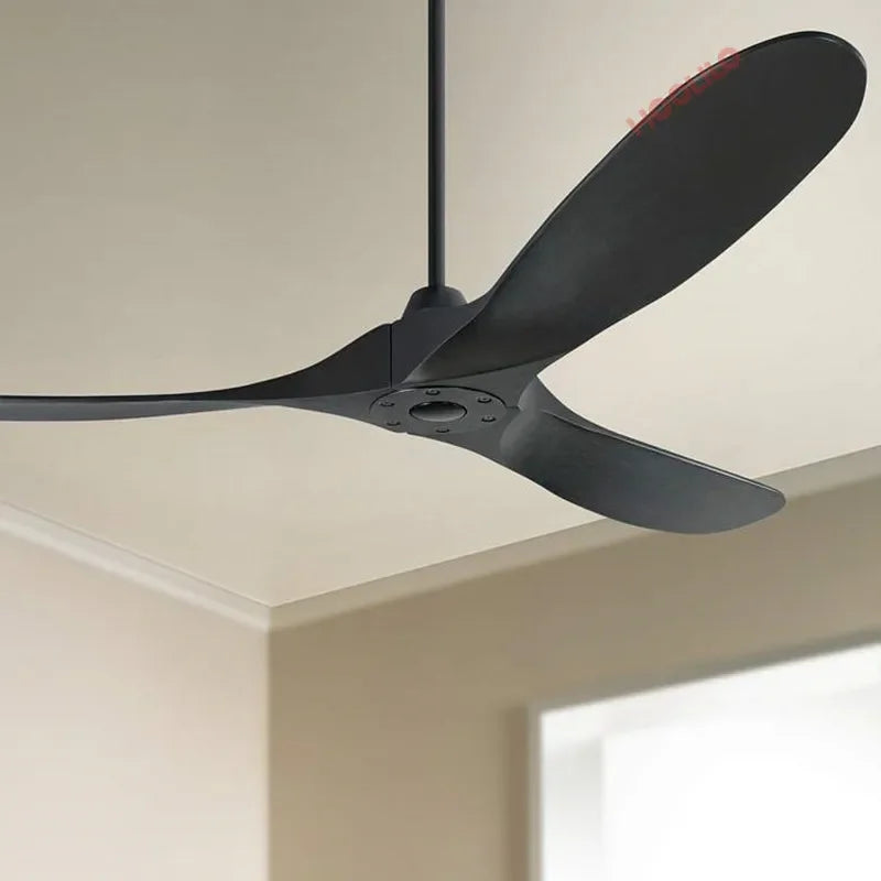 Ventilateur de Plafond Bois XXL avec Éclairage LED