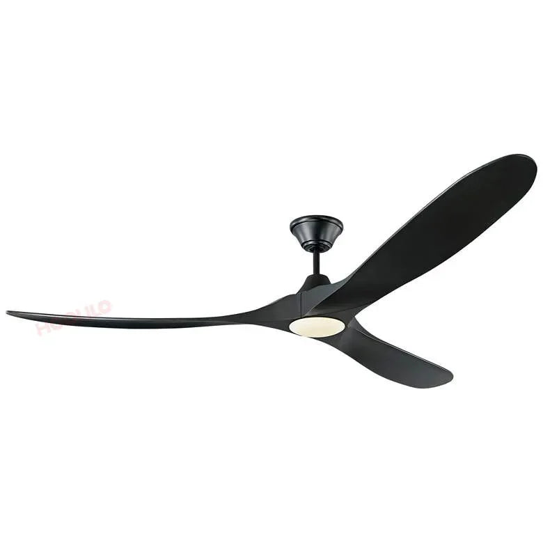 Ventilateur de Plafond Bois XXL avec Éclairage LED