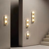 Applique Murale Cylindre Verre Opalin Minimaliste Design Moderne - Chambre Salle de Bain Salon — Cremona