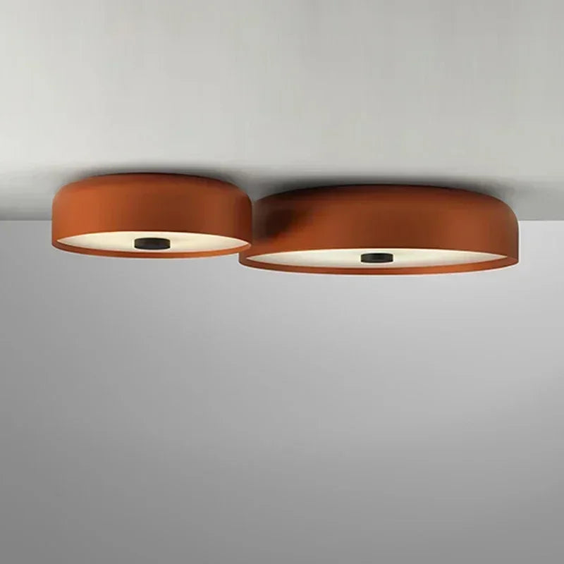 Nour Anneau Métal Rouge Minimaliste
