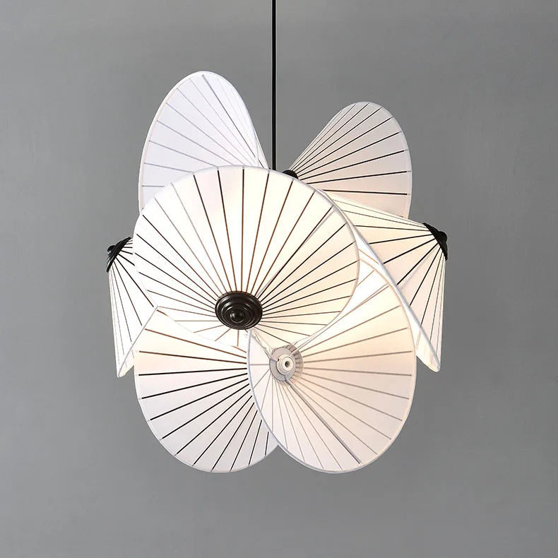 Suspension Dôme Papier Mâché Blanc Épuré Design - Chambre Salon Cuisine — Voûte