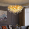 Randi Cascade Cristal et Métal Doré Luxueux