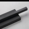 Géométrique Métal Noir Mat Minimaliste — Polygo