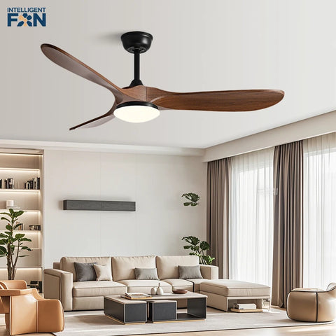 Ventilateur de Plafond Industriel ABS avec Éclairage LED