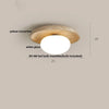 Rasha Anneau Pierre Beige Minimaliste