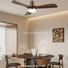 Ventilateur de Plafond Bois 3 Pales avec Éclairage