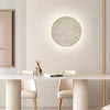 Applique Murale Cube Marbre Naturel Noir et Blanc - Chambre Salle de Bain Salon — Procyon