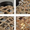 Belmondo Cage Corde Tressée Bohème Rustique