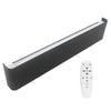 Lumis239 Rectangle Métal Noir Mat Minimaliste B