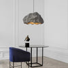 Suspension Cylindre Tissu Beige Minimaliste Design - Chambre Salon Cuisine — Splendor