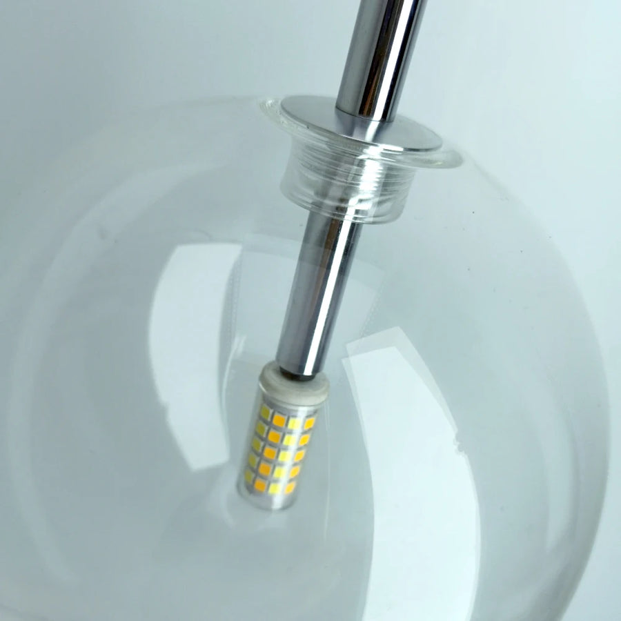 Ronda Sphère Verre Transparent et Laiton Minimaliste