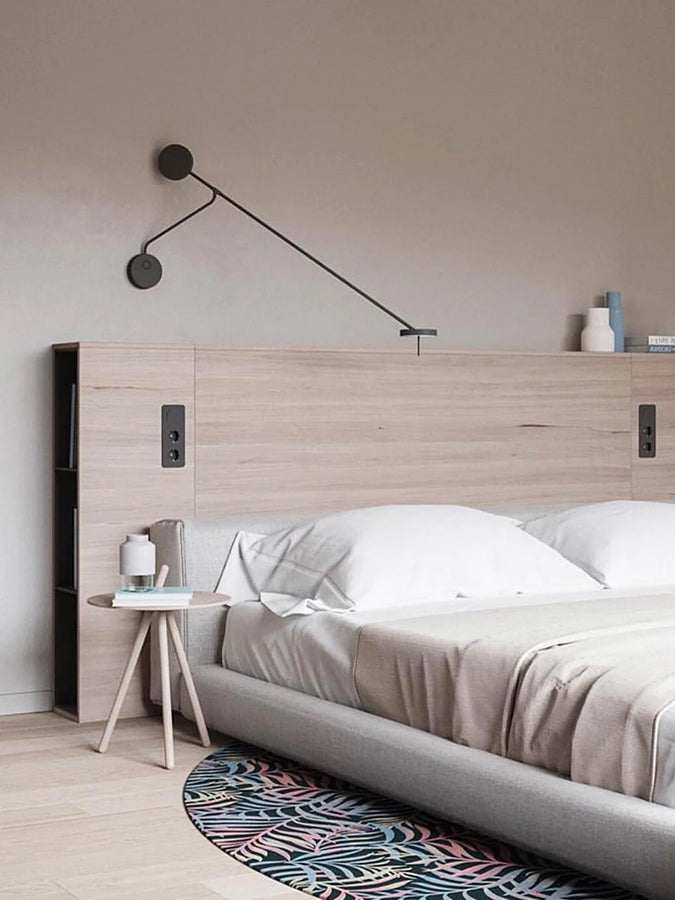 Nëris Bras Long Métal Noir Minimaliste