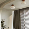 Lumio Vintage Verre Transparent et Bois Naturel