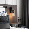 Applique Murale Demi-Sphère Pierre Beige Minimaliste Design Moderne - Chambre Salle de Bain Salon — Cëris