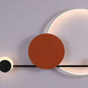 Natália Cercles Métal Multicolore Minimaliste