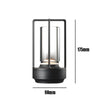 Lampe de Table Cylindre Verre Transparent et Métal Doré - Chambre Bureau Salon — Canna