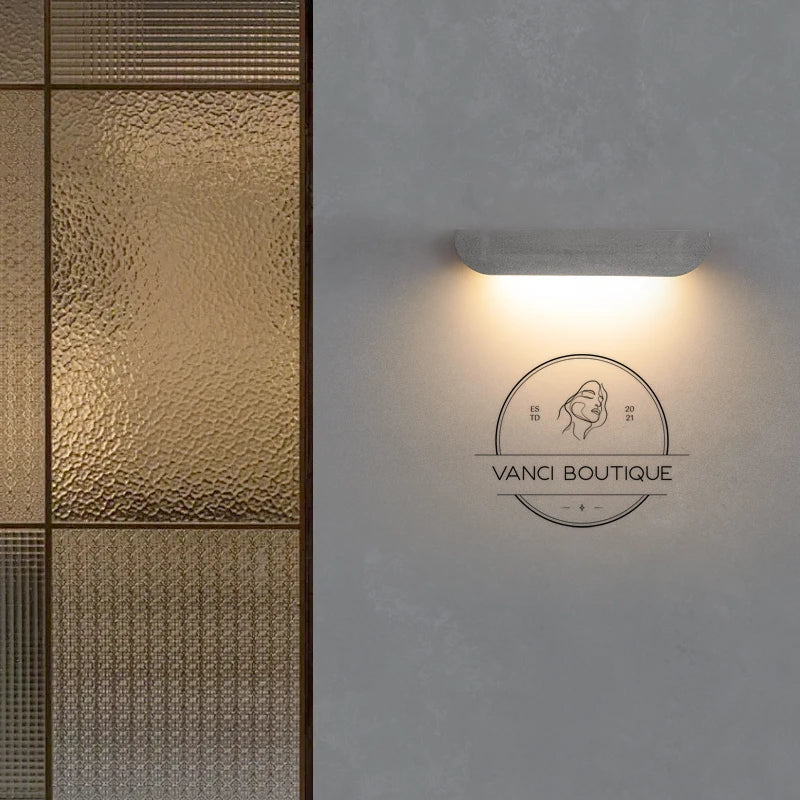 Brav Courbe Aluminium Blanc Minimaliste
