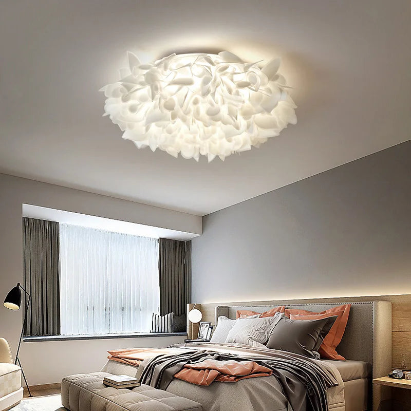 Hëris Nuage Tissu Blanc Éthéré