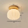 Lumio Vintage Verre Transparent et Bois Naturel