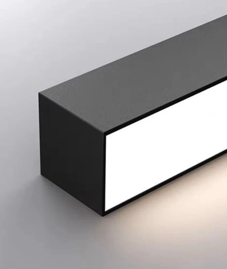 Elowen Linéaire Aluminium Noir Minimaliste