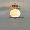 Lumio Vintage Verre Transparent et Bois Naturel
