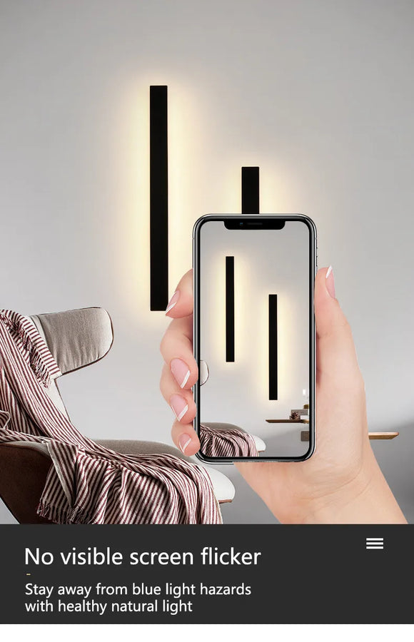 Edmond Ligne Acier Noir Mat Minimaliste