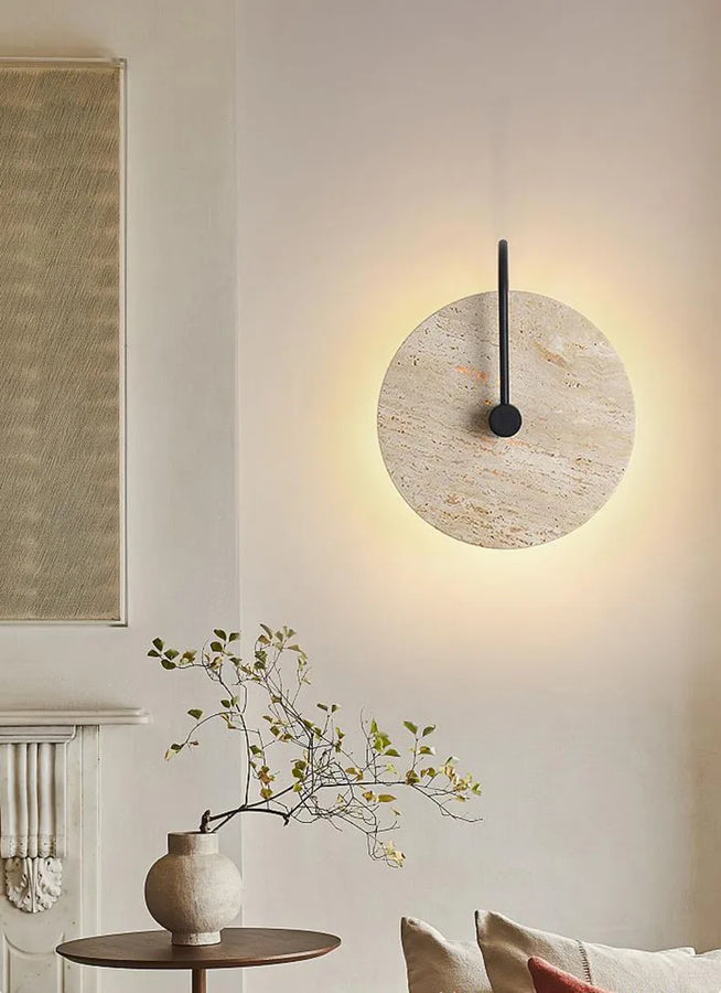 Adaeze Disque Pierre Naturelle Minimaliste