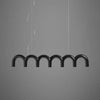 Fabrizia Arches Métal Noir Brillant Minimaliste