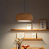 Suspension Cylindre Tissu Blanc Minimaliste Design - Chambre Salon Cuisine — Fulgor