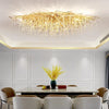 Randi Cascade Cristal et Métal Doré Luxueux