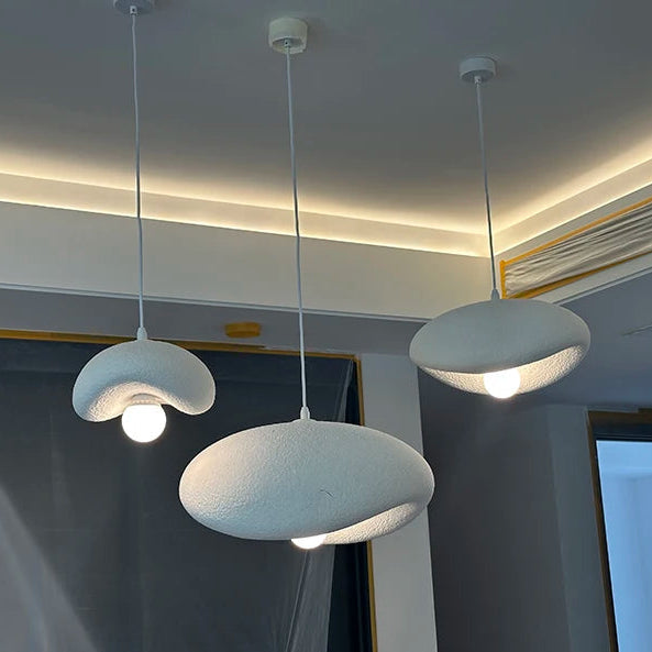 Suspension Nuage Céramique Minimaliste Design - Chambre Salon Cuisine — Brume