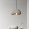 Suspension Cylindres Verre Fumé et Métal Noir - Chambre Salon Cuisine — Tubis